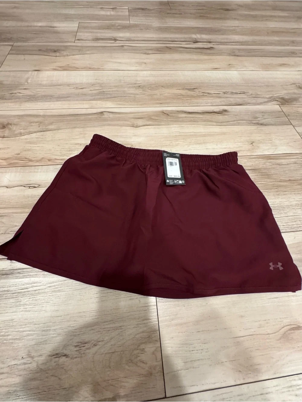 Under Armour Women's Burgundy Athletic Skort